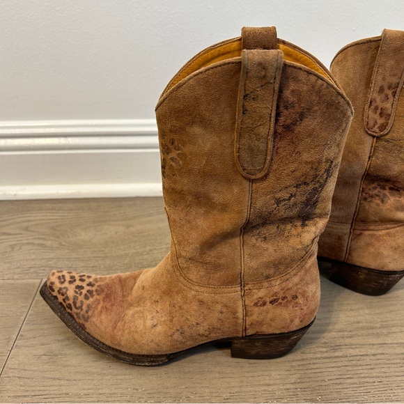 Old Gringo Leopardito Women's Cowboy Boots - Size 8 B - Picture 7 of 13